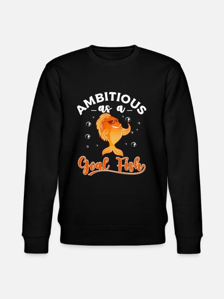Poisson rouge - Sweat bio CHANGER Stanley/Stella Unisexe - noir