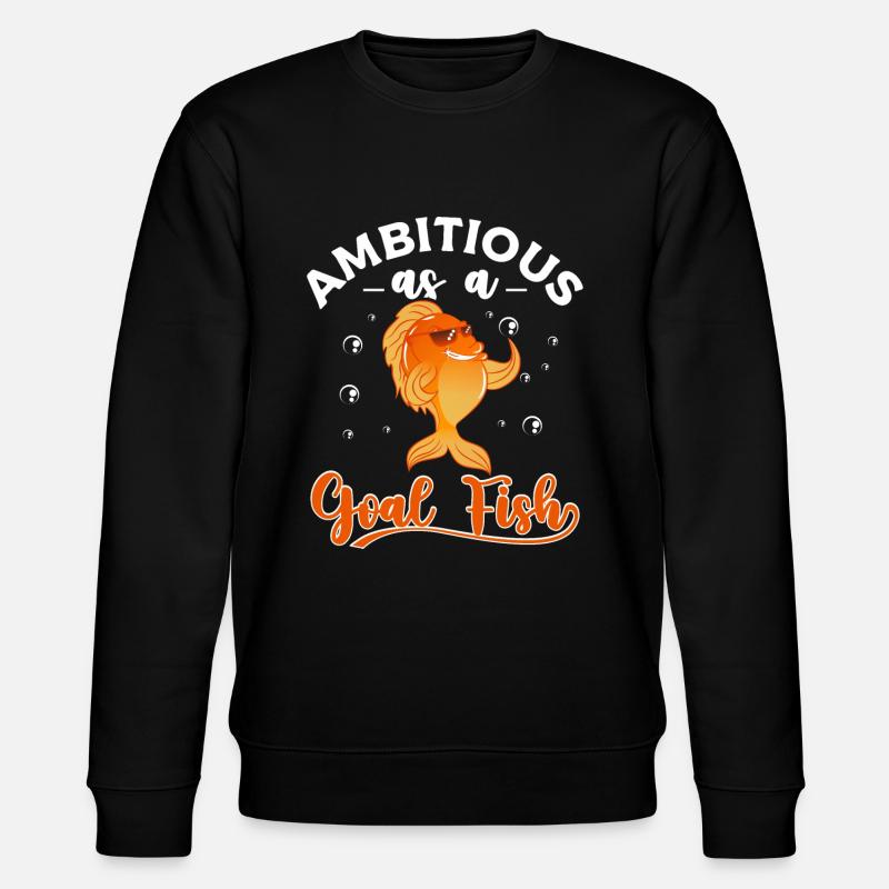 Goldfish - Stanley/Stella CHANGER Unisex Organic Sweatshirt - black