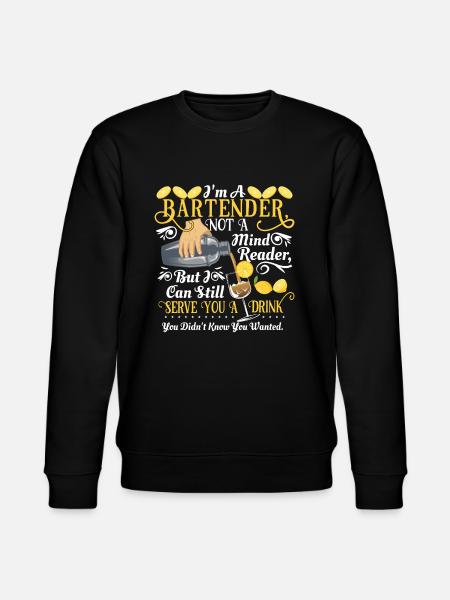 Bartender - Stanley/Stella CHANGER Unisex Organic Sweatshirt - black