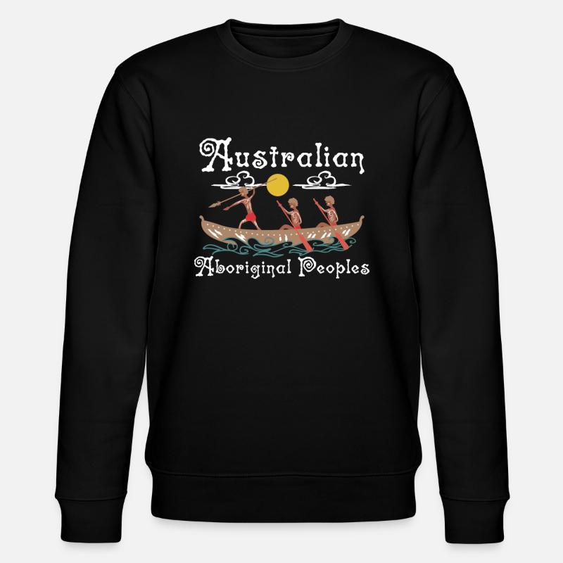 Aborigène d’Australie - Sweat bio CHANGER Stanley/Stella Unisexe - noir