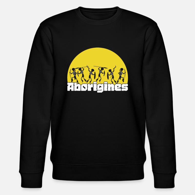 Aboriginal - Stanley/Stella CHANGER Unisex Organic Sweatshirt - black