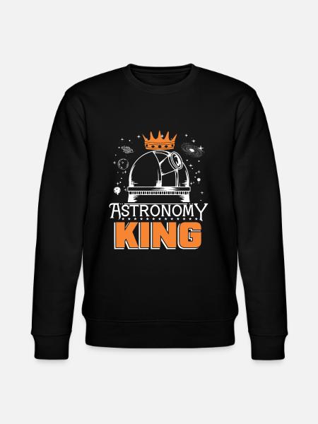 Astronomy Love - Stanley/Stella CHANGER Unisex Organic Sweatshirt - black