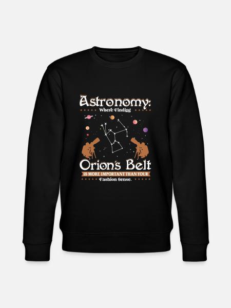 Orion's belt - Stanley/Stella CHANGER Unisex Organic Sweatshirt - black