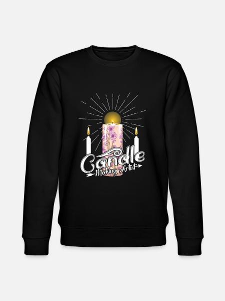 Candle Making Artist - Stanley/Stella CHANGER Unisex Organic Sweatshirt - black