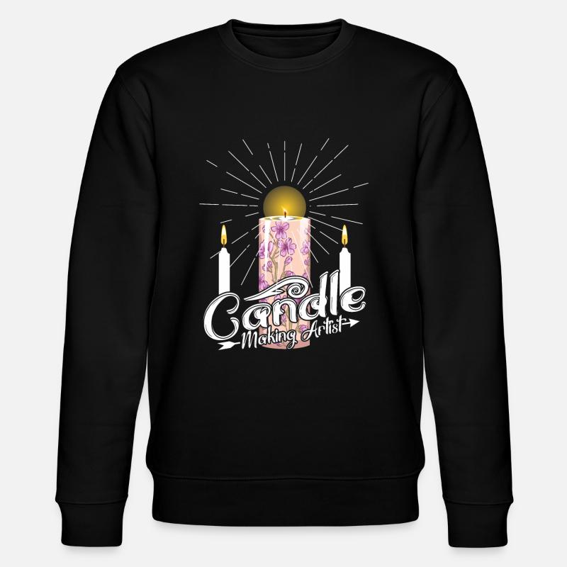 Candle Making Artist - Stanley/Stella CHANGER Unisex Organic Sweatshirt - black