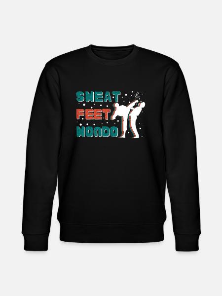 Sweat feet wondo - Stanley/Stella CHANGER Unisex Organic Sweatshirt - black