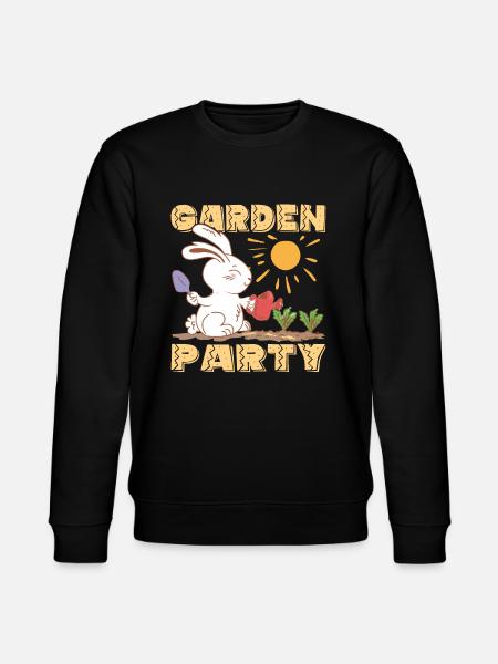 Garden Party - Stanley/Stella CHANGER Unisex Organic Sweatshirt - black