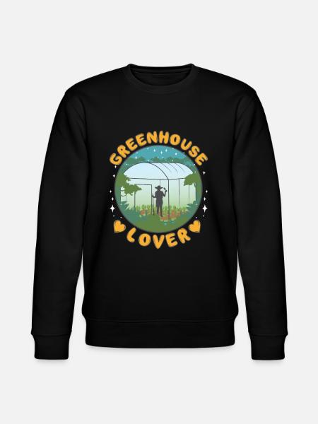 Greenhouse lover - Stanley/Stella CHANGER Unisex Organic Sweatshirt - black