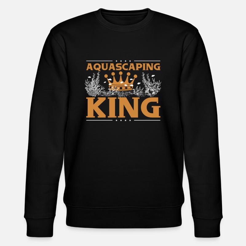 Roi de l’aquascaping - Sweat bio CHANGER Stanley/Stella Unisexe - noir