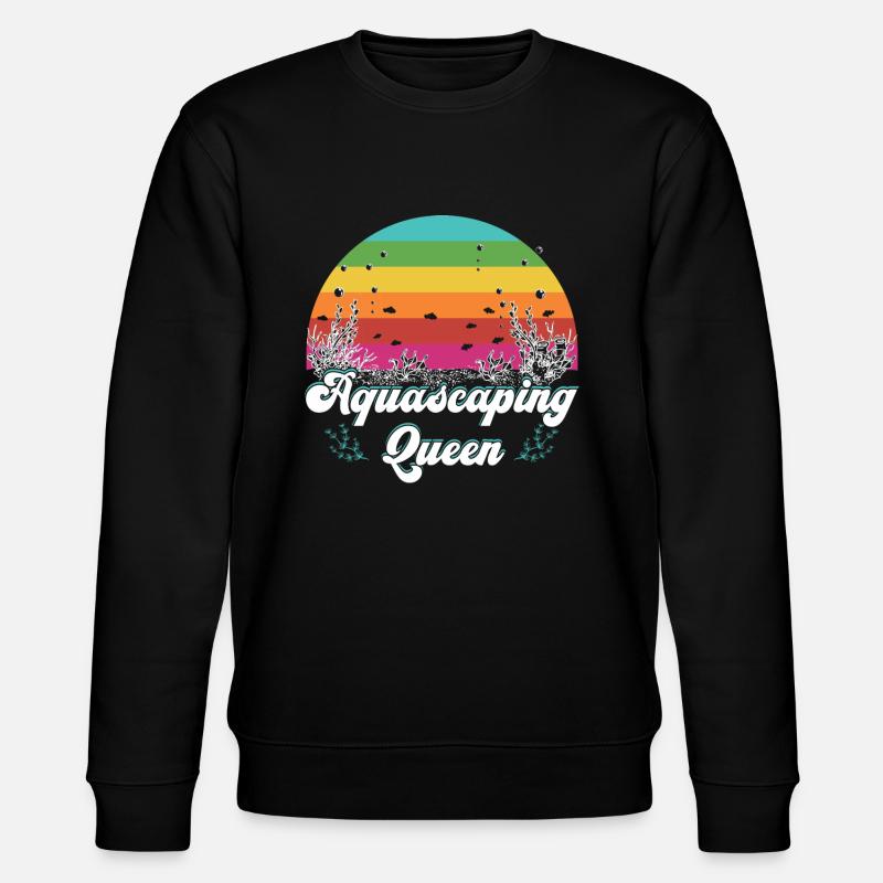 Reine de l’aquascaping - Sweat bio CHANGER Stanley/Stella Unisexe - noir
