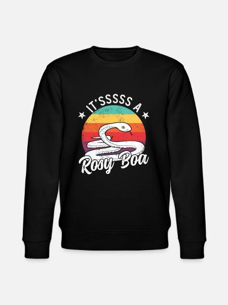 C’est un boa rose - Sweat bio CHANGER Stanley/Stella Unisexe - noir