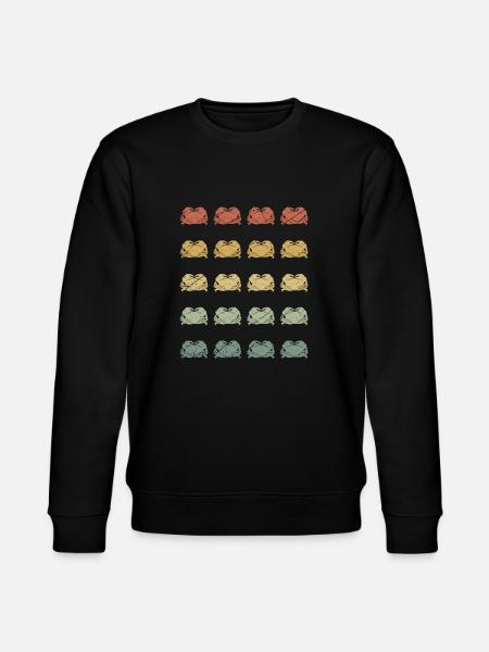 crab - Stanley/Stella CHANGER Unisex Organic Sweatshirt - black