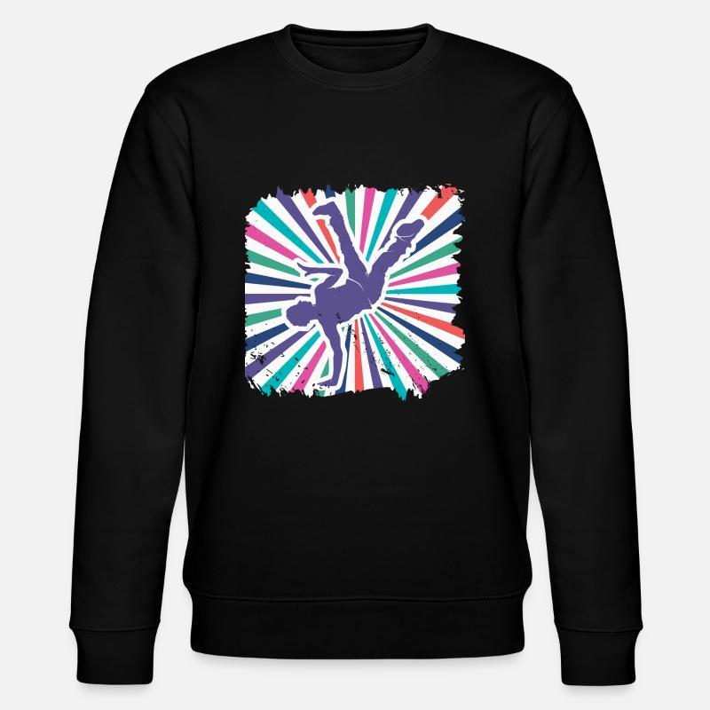 Breakdance - Stanley/Stella Unisex Bio-Sweatshirt CHANGER  - Schwarz