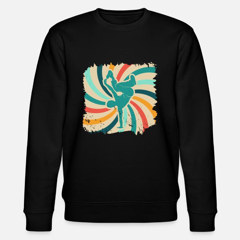 Breakdancing - Stanley/Stella CHANGER Unisex Organic Sweatshirt - black