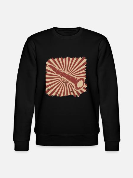 clarinet - Stanley/Stella CHANGER Unisex Organic Sweatshirt - black