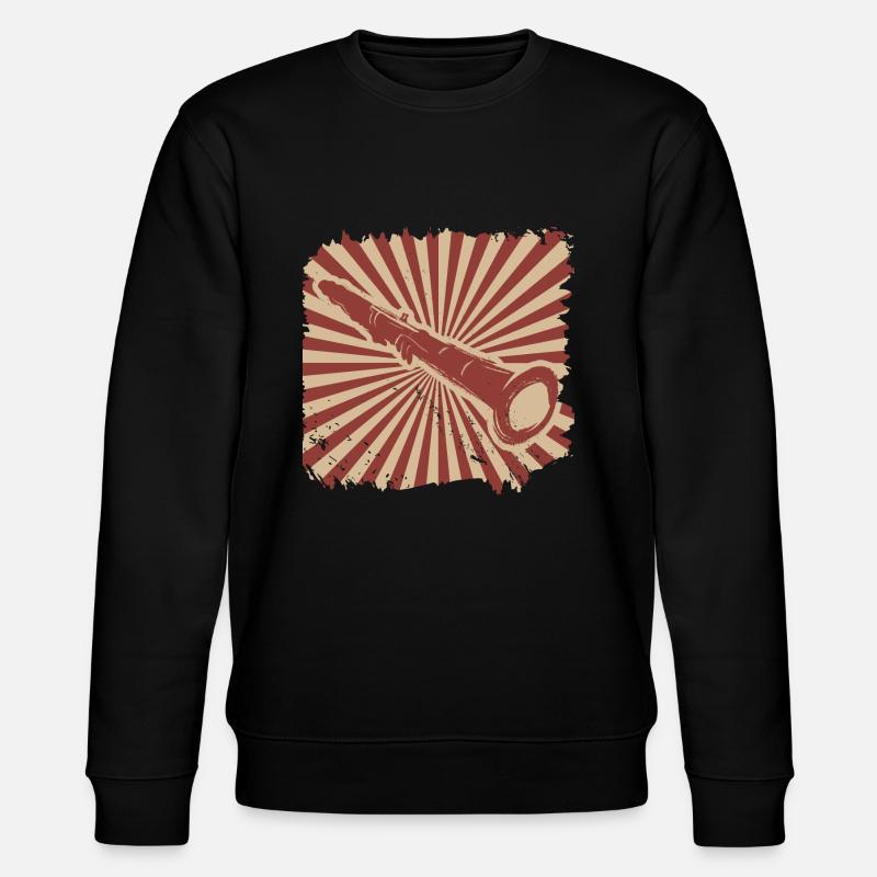 clarinette - Sweat bio CHANGER Stanley/Stella Unisexe - noir