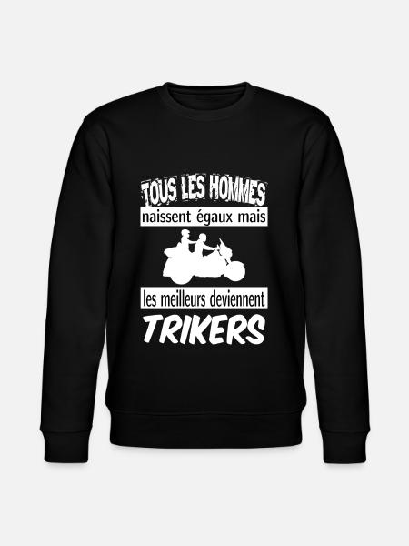 les meilleurs deviennent trikers - Sweat bio CHANGER Stanley/Stella Unisexe - noir