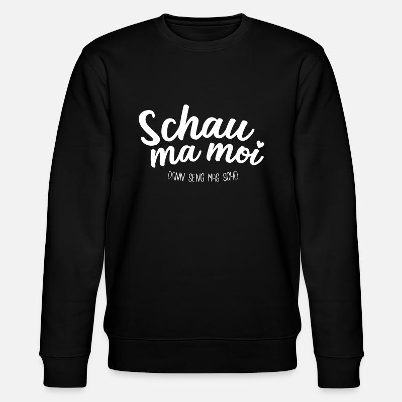 Look ma moi - Stanley/Stella CHANGER Unisex Organic Sweatshirt - black
