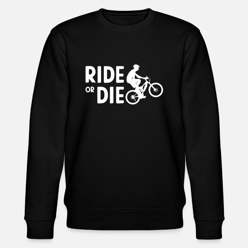 Ride or die - Stanley/Stella Unisex Bio-Sweatshirt CHANGER  - Schwarz