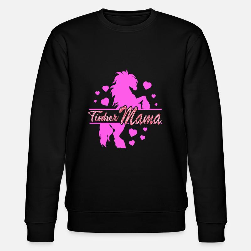 Tinker Cheval Maman Amour du cheval Cavalière - Sweat bio CHANGER Stanley/Stella Unisexe - noir