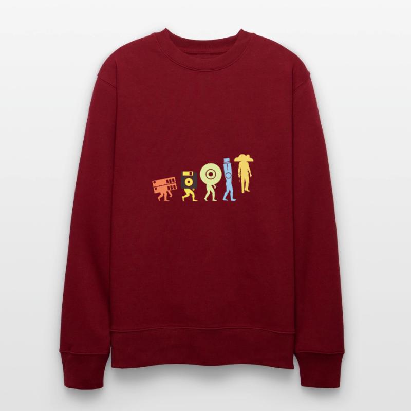 Evolution Data Storage Cloud Programming Stanley/Stella CHANGER Unisex Organic Sweatshirt