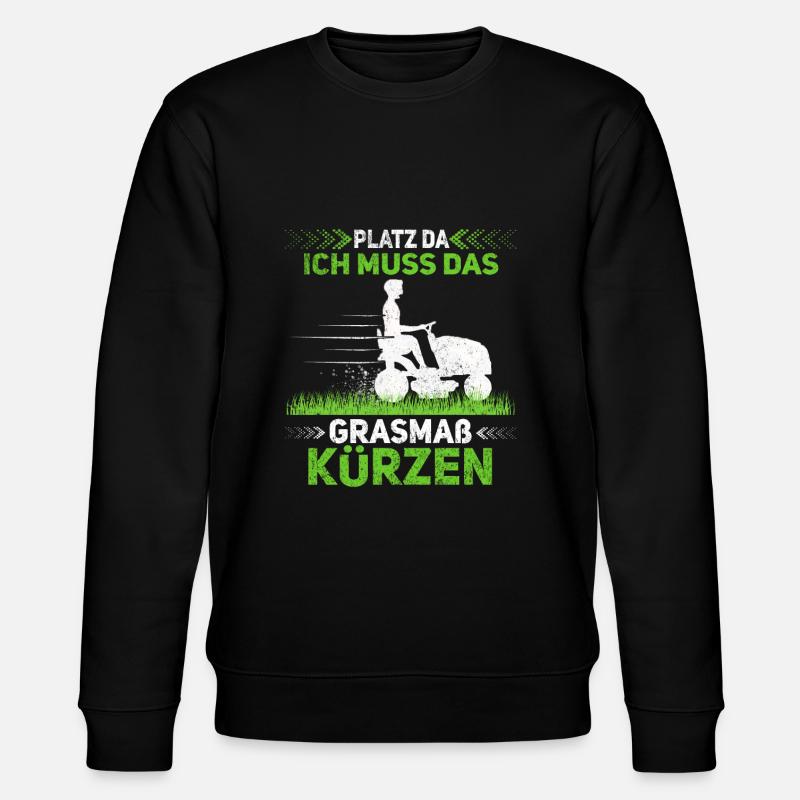 Platzwart Stundenlohn - Stanley/Stella Unisex Bio-Sweatshirt CHANGER  - Schwarz