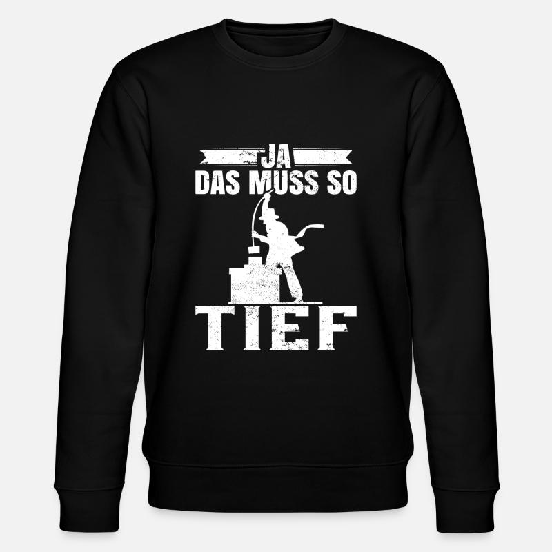 Schornsteinfeger - Stanley/Stella Unisex Bio-Sweatshirt CHANGER - Schwarz