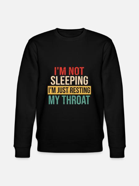 Funny opera singer - Stanley/Stella CHANGER Unisex Organic Sweatshirt - black