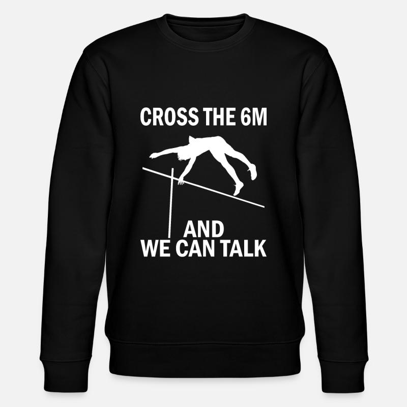 Pole vault - Stanley/Stella CHANGER Unisex Organic Sweatshirt - black