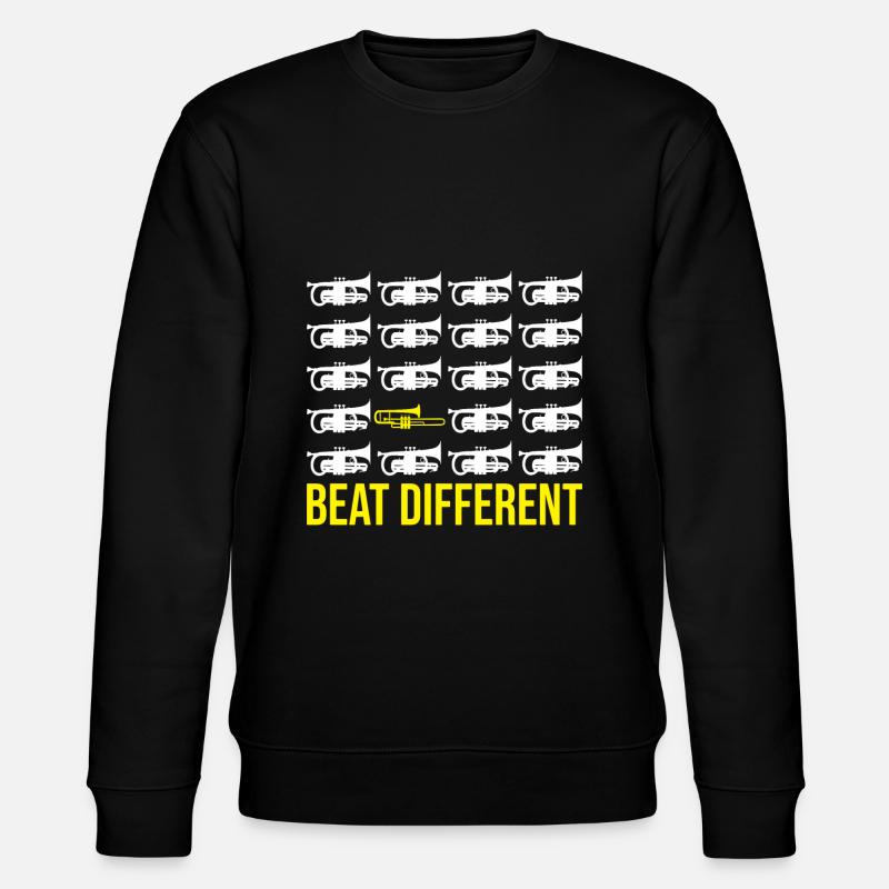Trombone - Stanley/Stella CHANGER Unisex Organic Sweatshirt - black