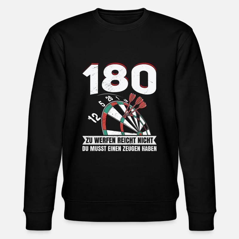 Joueur professionnel de fléchettes - Sweat bio CHANGER Stanley/Stella Unisexe - noir