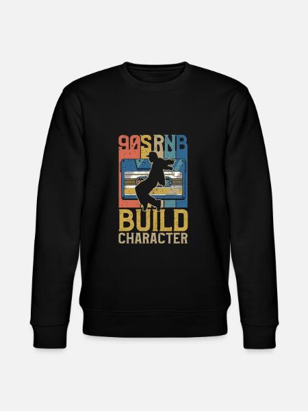 R&B 90er - Stanley/Stella Unisex Bio-Sweatshirt CHANGER  - Schwarz