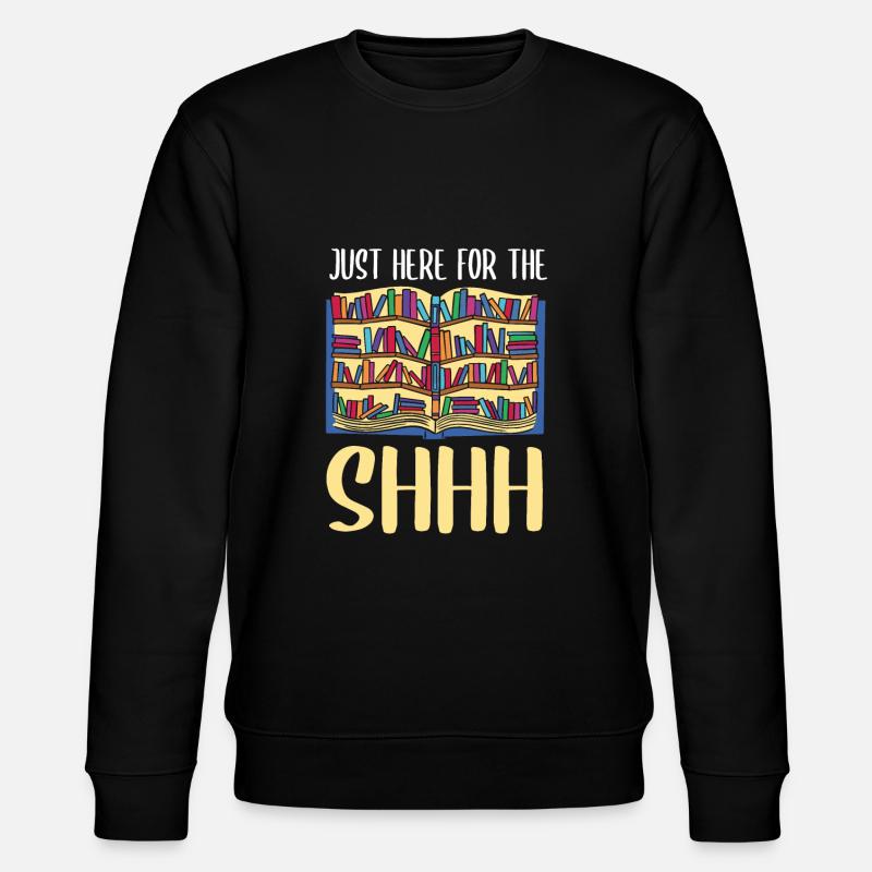 Library Assistant Library Assistant - Stanley/Stella CHANGER Unisex Organic Sweatshirt - black