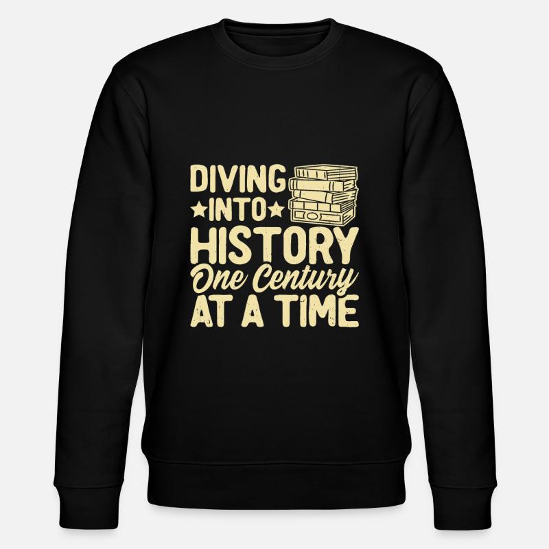 Historien - Sweat bio CHANGER Stanley/Stella Unisexe - noir