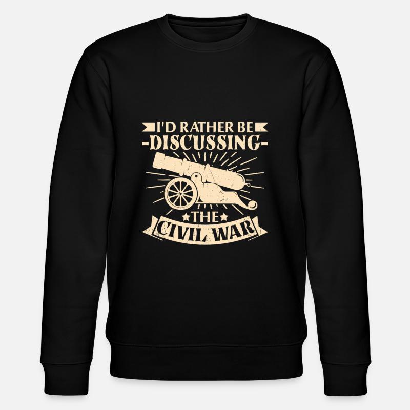 Historian - Stanley/Stella CHANGER Unisex Organic Sweatshirt - black