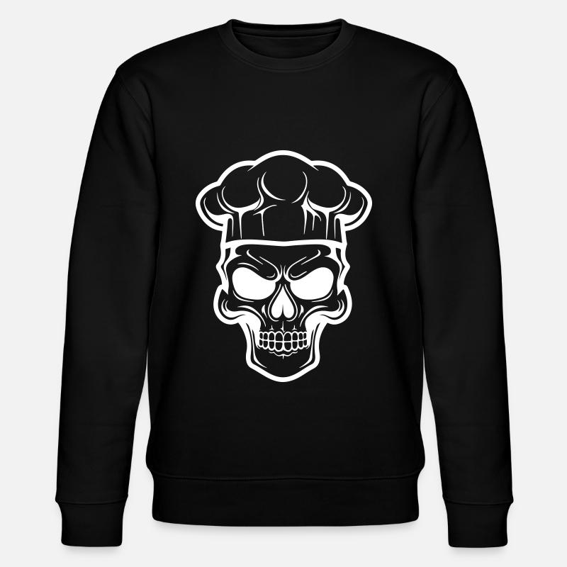 Chef Squelette - Sweat bio CHANGER Stanley/Stella Unisexe - noir