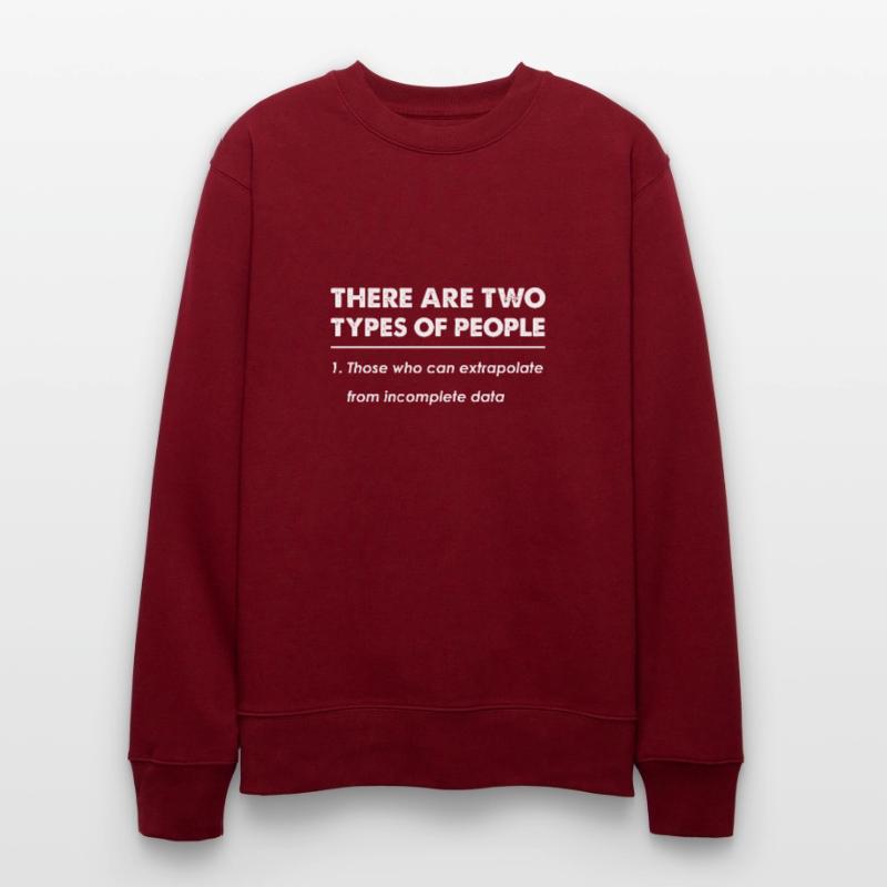 Extrapolate Data Nerd design Gave Stanley/Stella CHANGER økologisk unisex-sweatshirt