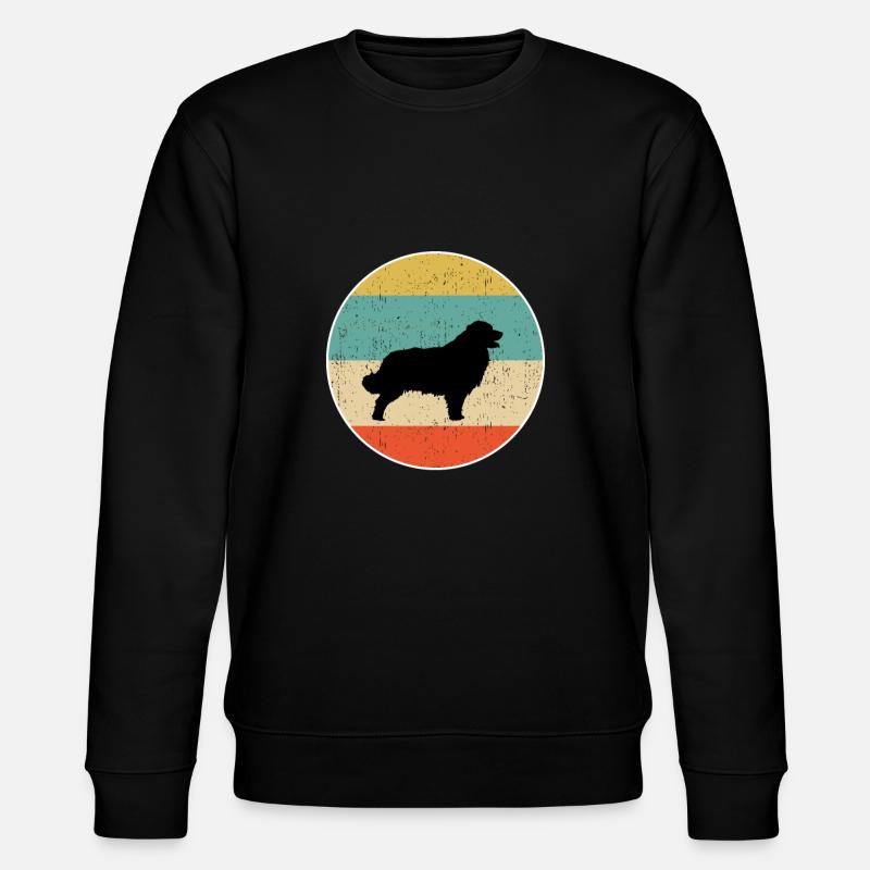 Leonberger Dog Gift design - Stanley/Stella CHANGER Unisex Organic Sweatshirt - black