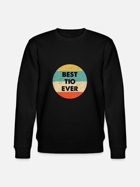 Best Tio Ever design - Stanley/Stella CHANGER Unisex Organic Sweatshirt - black