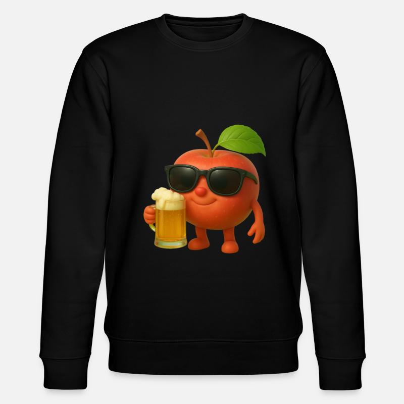 Apfelbier - Stanley/Stella Unisex Bio-Sweatshirt CHANGER  - Schwarz