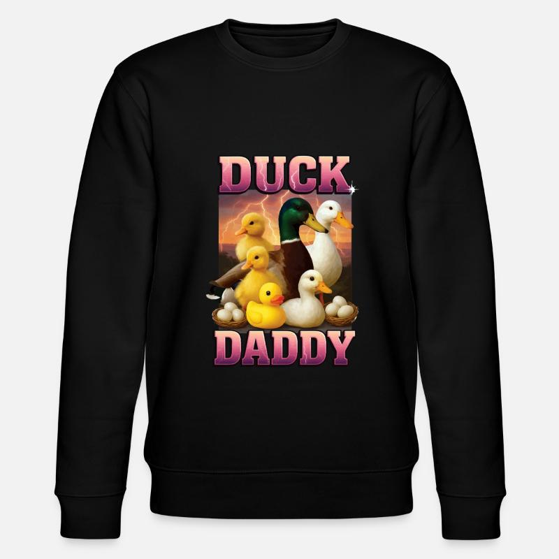 Ente - Stanley/Stella Unisex Bio-Sweatshirt CHANGER  - Schwarz