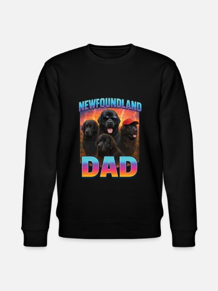 Neufundland - Stanley/Stella Unisex Bio-Sweatshirt CHANGER - Schwarz