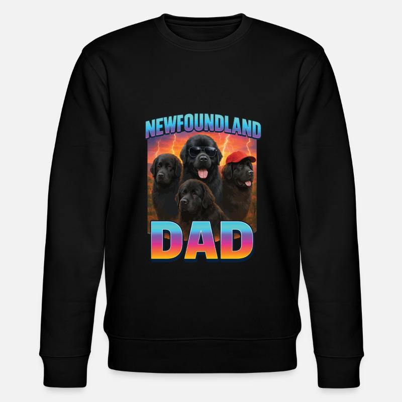 Neufundland - Stanley/Stella Unisex Bio-Sweatshirt CHANGER  - Schwarz