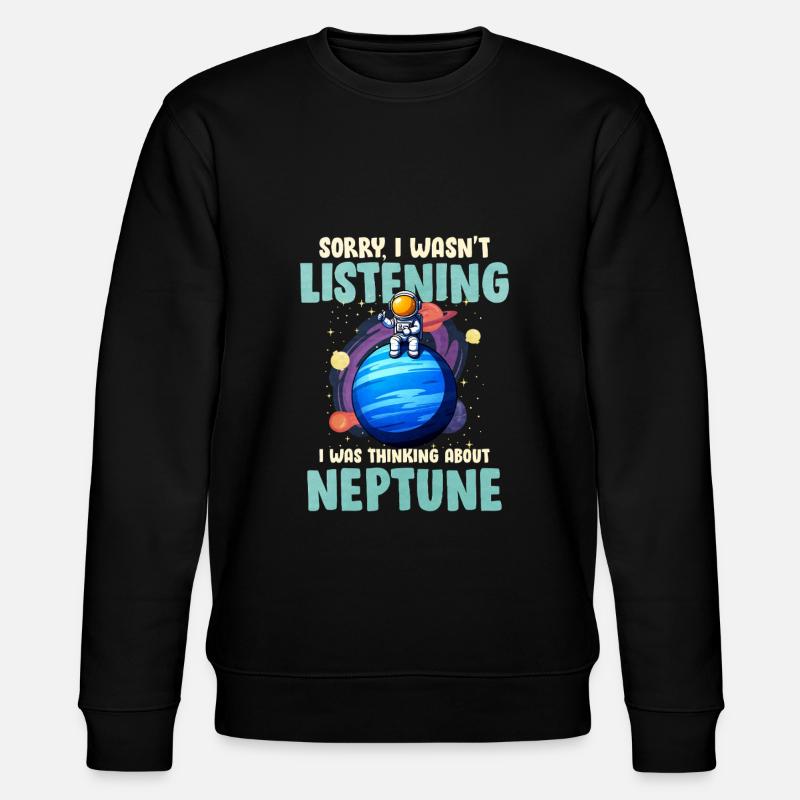 Neptune - Stanley/Stella CHANGER Unisex Organic Sweatshirt - black