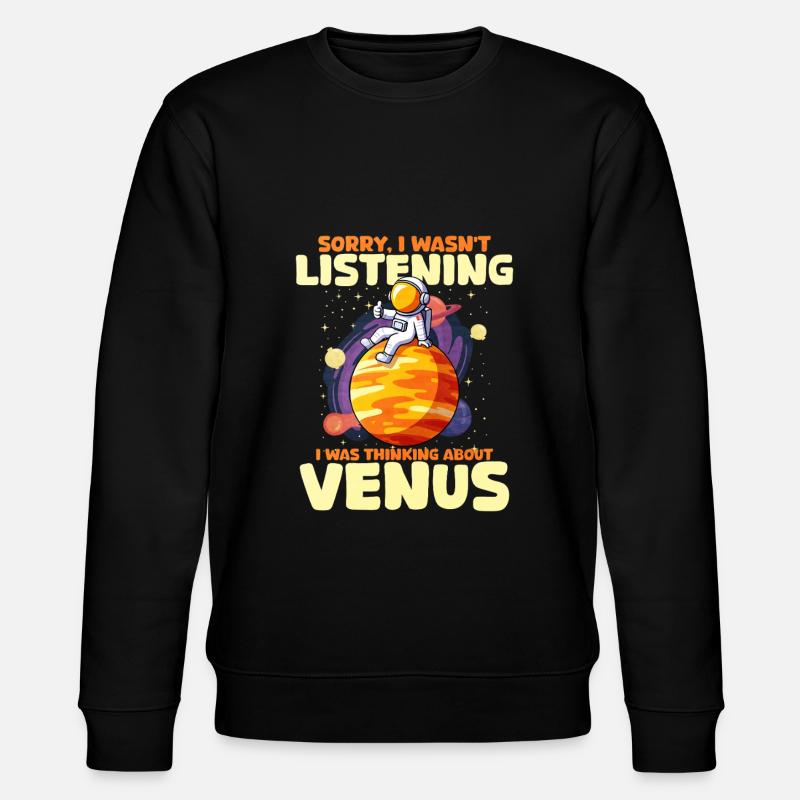 Vénus - Sweat bio CHANGER Stanley/Stella Unisexe - noir