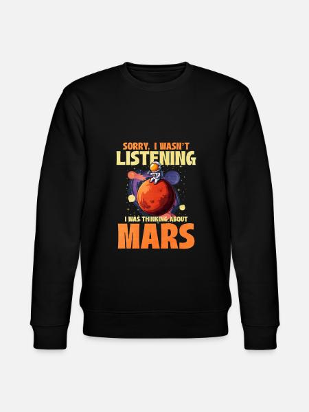 Mars - Stanley/Stella CHANGER Unisex Organic Sweatshirt - black