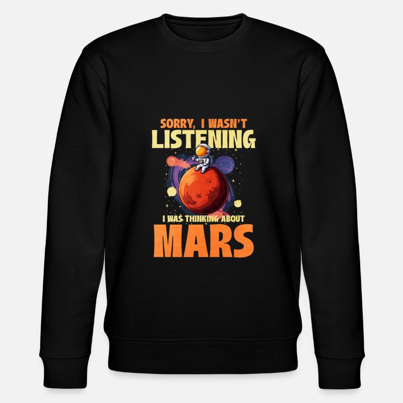 Mars - Sweat bio CHANGER Stanley/Stella Unisexe - noir