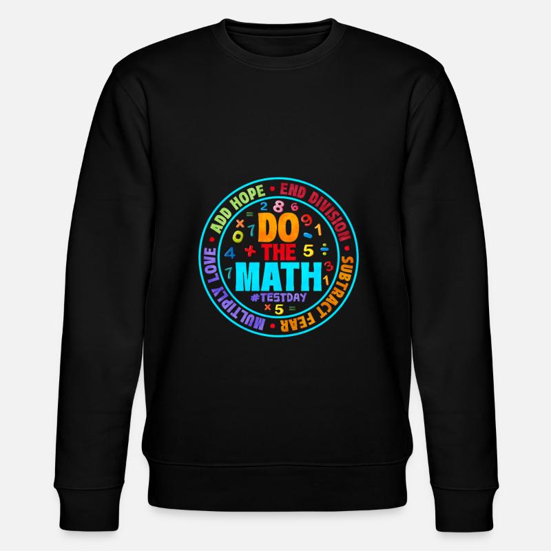 Math - Stanley/Stella CHANGER Unisex Organic Sweatshirt - black