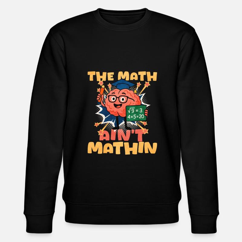 Mathe - Stanley/Stella Unisex Bio-Sweatshirt CHANGER  - Schwarz