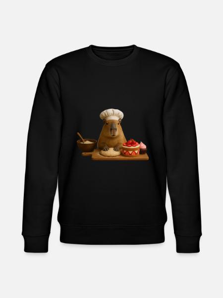 Cuisson du capybara - Sweat bio CHANGER Stanley/Stella Unisexe - noir